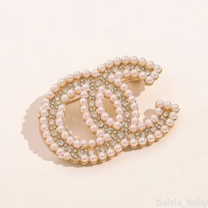 Broch broote marki damskie litera diamentowe broszki garnituru Akcesoria biżuterii mody
