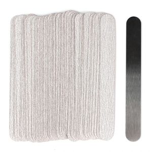 100200 Stück 13,5 cm Mini austauschbare Nagelfeile selbstklebende abnehmbare Schleifpapierpads Metallgriff 100180240 Schmirgelbrettpuffer 240109