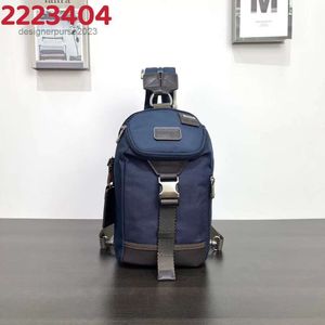 Дизайнер Bookbag Designer Business Tumiis Bags Leisure Fashion 2223404 Баллистический нейлоновый многофункциональный рюкзак поперечный грудь для мужчин S8CO