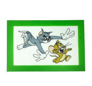 Новый термостойкий силиконовый коврик для выпечки Tom and Jerry с антипригарным покрытием, противоскользящий коврик с экстрактами воска и масла, коврики на заказ 5812852