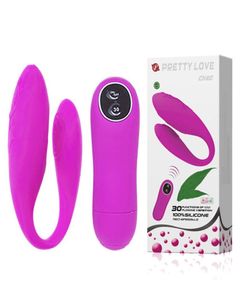 PrettyLove Waterproof Silicone C Type Remote Control Clitoral G Spot Couples USB Clit Vibrators Adult Sex Toy for Woman Men q19708136