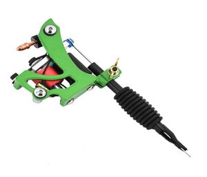 Handmade Tattoo Machine 10 Coils for Beginner High Quality Wrap Coil Tattoo Gun Aluminum Alloy Equipment For Liner Shader Gun Beau3591219