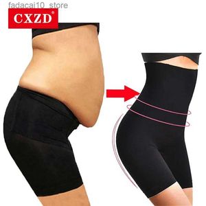 Midja mage shaper cxzd formewear för kvinnor mage kontroll shorts hög midja trosor mid lår kropp shaper bodysuit formning lady q240110