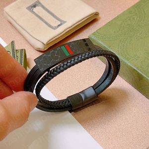 Charm Armband Armband Luxury Armband Designer Armband läderarmband för man prov halsdukar Bangle smycken dag presentarmband det senaste strängtillbehöret