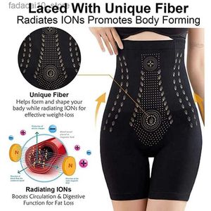 Midje mage shaper kvinnors form sonstech unik fiber restaurering shaper hög midja bantning shorts postpartum rumpa lift platta magbyxor q240110