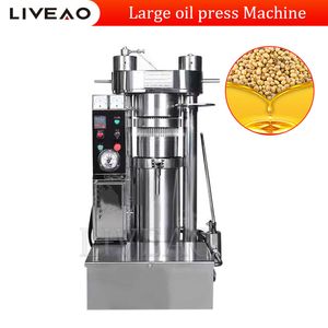 New Type Of Stainless Steel Hydraulic Oil Press For Large Commercial Oil Presses Used To Extract Coconut Oil And Peanut Oil