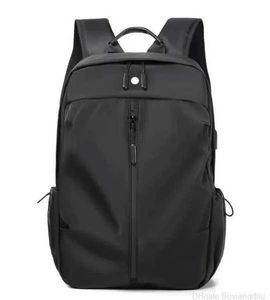 Yoga LL Zaino Borse Zaini Laptop da viaggio Outdoor Impermeabile Sport Adolescente Scuola Nero Grigio 3 0IZC