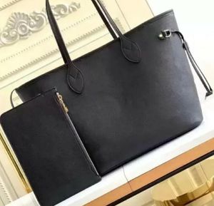 Designer completo preto mulheres pochette bolsas de couro totes bolsa de couro genuíno feminino bolsa de moedas crossbody bolsa de ombro