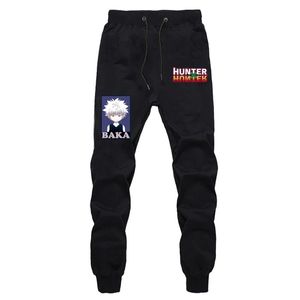 Spodnie 2020 mężczyzn anime Hunter x Hunter Print Spot Sportswear Joggers Spodnie Spodnie joggingowe spodnie dresowe męskie przebijanie długich spodni