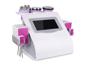 6in1 Vakuum RF Ultraschall Kavitation Radiofrequenz Abnehmen Cellulite Entferner Maschine Lipo Pon LED Hautpflege Körper Wiegen2831769