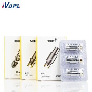 Smoant Pasito 교체 코일 버라이어티 저항 0.6ohm DTL 1.4ohm MTL RBA (1PC/PACK) 옵션 3PCS/PACK