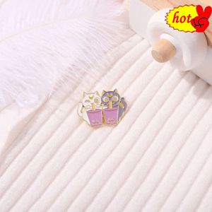Pearl Milk Tea Moon Cat Enamel Pins Badge Periodic Table Of Elements Brooches Lapel Bag Jewelry Gifts