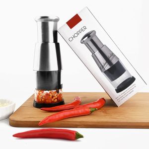 Trwałe wielofunkcyjne manualne cebulę Chopper Crusher Garlic Dressing Food Cutter Slicer Peeler Mincer Kitchen Tools 240110