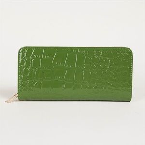 Mode Women Patent Leather Purse Card Cell Pone Wallet Purse Long Clutch Handbag Bag Phone Packag #3273285T