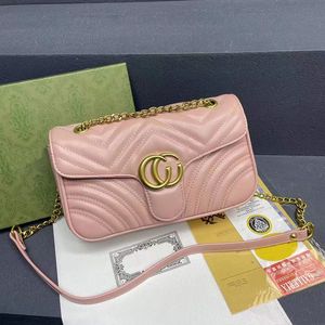 Tasarımcı Çanta Zinciri Omuz Crossbody Çanta Çantalar Tasarımcı Kadın Çanta Çanta Kalp Şekli Luxurys Flep Messenger Mektup Çanta Yüksek Kaliteli Debriyaj