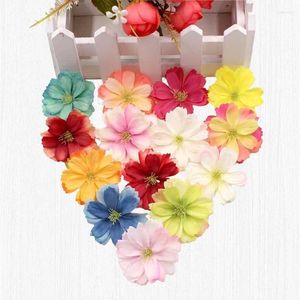 Flores decorativas simulação flor de ameixa cabeça artificial-traga a beleza da natureza para dentro com flores realistas transforme seu s