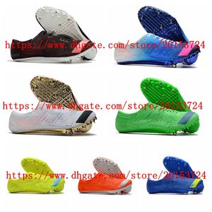 Soccer Shoes Finessees Football Boots Training Cleats Futebol Wholesale Chuteiras blue yellow