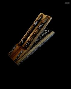Spersonalizowany ręcznie wykonany drewniany zestaw długopisowy drewniane pióra ręcznie wykonane pudełko eleganckie prezent na prezent16700119