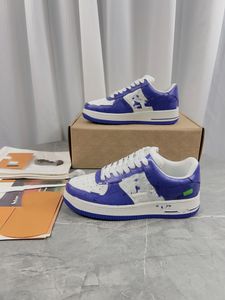 Designer-Sneakers, Freizeitschuhe, Segeltuch-Sneaker, Trainer, modische Plattform mit Box