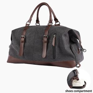 Oxford Men's Travel Duffel Bag för manlig bär på bagageväska Travelhandväska stor kapacitet multifunktionell övernattning 240109