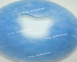 100 pçs descartável tecido não tecido almofada de rosto filtro silicone spa travesseiro capa spa gel rosto resto sobreposição almofada de silicone cover3348660