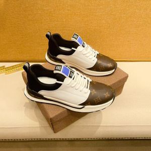 Designer Casual Shoes Beverly Hills Sneakers Men Calf Leather Trainers Rubber Platform Sneaker präglade trycktränare 1.8 05