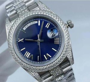 12 Style Nowa wersja Premium WIERTYWNOŚĆ WRISHNES WRISHING 41 mm Diamond Bezel Sapphire Luminous Auto Data Rafinowana stalowa Cal 2813 Mechnacal Automatyczne zegarki