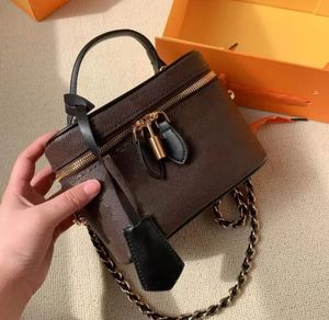 Diseñadores Bolsas de cosméticos Serie agradable Bolsos de hombro para mujer Maquillaje de moda Bolsa de aseo Bolsos cruzados para mujer