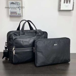 Taschen Tumiis 2024 Buchbag Alpha Backpack Designer 3 Männer Business Echtes Leder Kopfschicht Cowhide Erweiterbare Schulterhandtasche 9603141D3