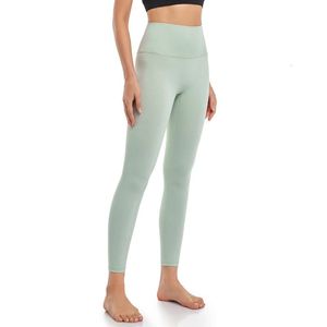 2024 lu lu lemon Align Pantaloni sportivi da donna Plus Size Yoga Legging Vita alta Hip Squat Prova Morbido Atletico Fitness Training Tasca posteriore in vita