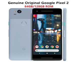 Oryginalny Google Pixel 2 Smartfony Snapdragon 835 Octa Core 4GB 64GB 128 GB Odcisk Palcyka 4G LTE odblokowany telefon komórkowy 1PC6989463