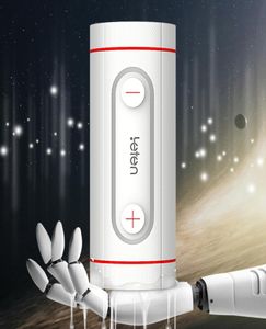 Leten Space Capsule Double Holes Flip Male Masturbator Cup Suck Machine 3D Silicone Vagina Pussy Sex Toys For Men S181016095594866