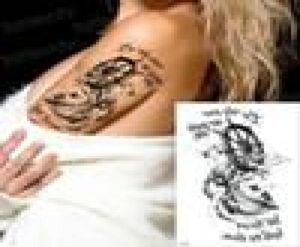 Tatuagens temporárias pirata tatuagem âncora bússola tatuagem de longa duração tatoo adesivo palavras 3d meninos tatuagem homens braço tatto mangas meninos s7706753