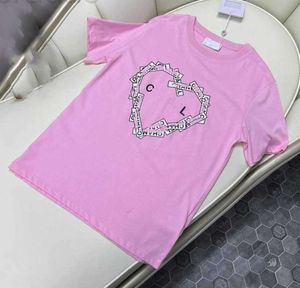 Womens T Shirt Designer para mulheres camisas com letra e ponto moda camiseta com letras bordadas verão manga curta tops tee woman36676