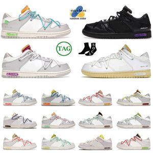 Sneakers Lot 1-50 Designer Low Platform OG SAKTE Running Shoes For Men Women Lotes de 4 28 Offes Luxury Black White Outdoor Athletic Trainers Sports 36-45