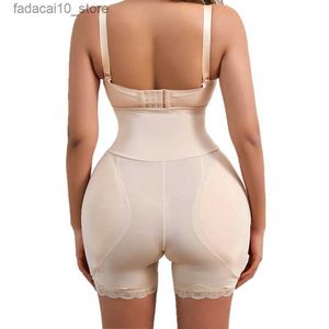 Vita pancia Shaper Body Shaper Donna Shapewear Butt Lifter Glutei Enhancer Pantaloncini a vita alta Vita Shapping Curve Hip Pads Mutandine Q240110