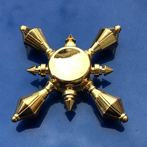 50 tipi Trottola Fidget Spinner Ruote Giroscopio Giocattoli Cuscinetto in metallo Lega di zinco Spinner a mano Giochi con punta delle dita Focus Giocattolo anti-ansia Allevia lo stress con scatola di latta DHL