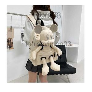 Backpack Designer Bag Basketball School Cute Mouse Nylon Backpack Mens Womans Tote Shoulder Handbag Messenger Cartoon Doll New Large Capaci