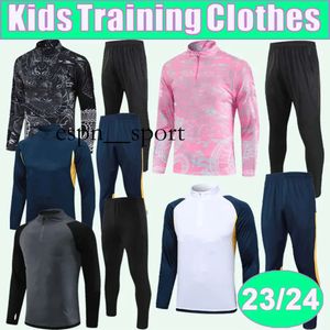 ESPNSport 23 24 Vini Jr. Modric Vaerde Training Suit Kit Kit koszulki piłkarskie TChouameni Alaba Rodrygo Kroos Carval Jacket Football Mundurs