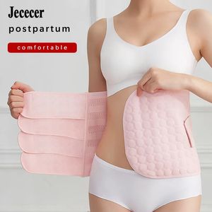 Kvinnor Modellering Belt Postpartum Bandage Postnatal Support Girdle Midje Trainer Shapewear Belly Band Body Shaper Corset Slimming 240109