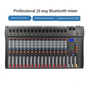 DJ-Controller, Mixer, Audio-Mischmesser, Karte, professionelle PC-Digitalkonsolen-Schnittstellenausrüstung, 16 Kanäle, 240110