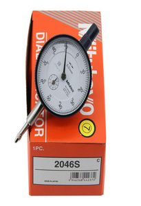 Mitutoyo 2046S Standard Plunger Dial Indicator 10mm Gauge Test Inspection8388862