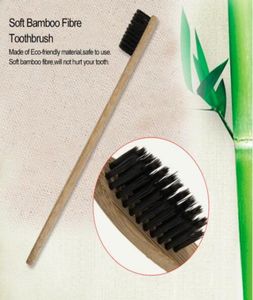 Personalized Bamboo Toothbrushes Tongue Cleaner Denture Teeth Travel Kit Tooth Brush MADE IN CHINA 200 PCS RRA1846277029