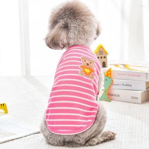 Dog Apparel Cute Large Clothes Pink Yellow S To 5XL Pet Sweatshirt Vest Apparels Summer Puppy Yorkshire Terrier Golden Retriever Goods