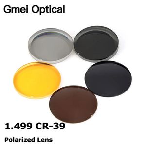Solglasögon GMEI OPTICAL 1.499 CR39 Polariserade solglasögon receptbelagda optiska linser för att driva fiske UV400 antiglariserade linser