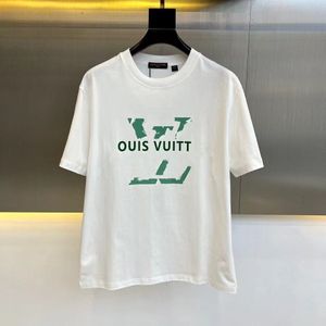 남자 티셔츠 패션 디자이너 Tshirt Tops Man Tees 여름 캐주얼 순수면 둥근 목 목마 새로운 느슨한 편지 인쇄 짧은 슬리브 티셔츠 남자