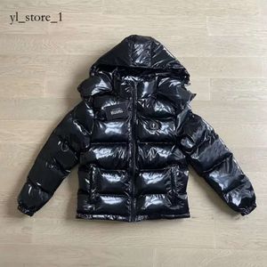 Amerika Schwarz Grau Farbverlauf Trapstar Jacke Baumwollmantel Verdickt Sport Vielseitig Mode Marke Stück Jacke Designer Trainingsanzug 2024 Winter High Street Jacke 3765