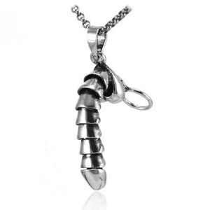 Pendants 925 Sterling Silver Activityable Fun Men Penis Cock Dildos Dick Tit Necklace Pendant Thai Silver Fine Jewelry Gift Free Shipping