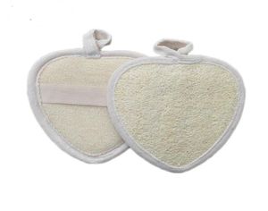 10st Natural Loofah Pad Loofah Sponge Bath Shower Body Exfoliating Scrubber Loofah Pads kraftfulla skrubba badhandduk1962649