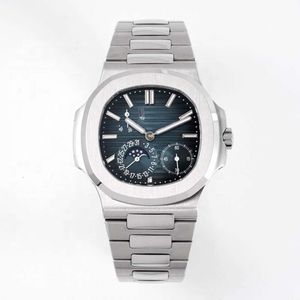 superclone Herren PP Pateks Luxury Automatic Mechanical 5712 Watch 5FIN Designer-Armbanduhr AAA-Rückseite transparent Business Leisure Montre wasserdicht